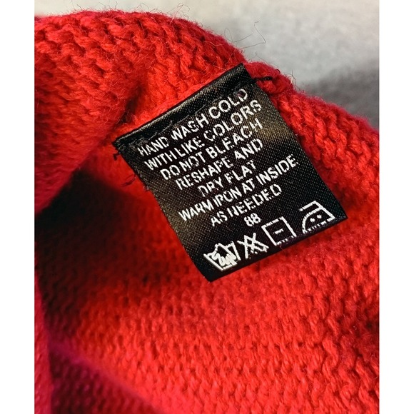 Designers Originals STUDIO‎ JOY Sweater M Red Cardigan Christmas Gifts Presents - Picture 4 of 16